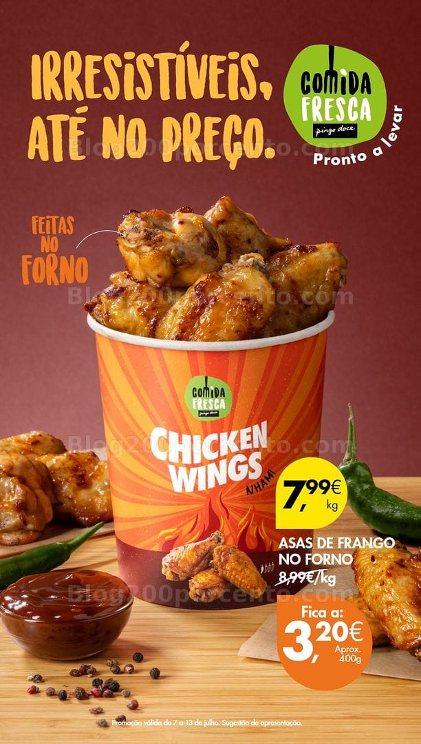 Antevisão Folheto PINGO DOCE Promoções Fim de Semana - 10 a 13 julho